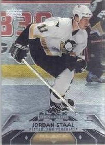 #119 Jordan Staal - Pittsburgh Penguins - 2007-08 Upper Deck Black Diamond Hockey