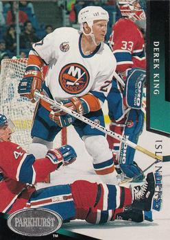#119 Derek King - New York Islanders - 1993-94 Parkhurst Hockey