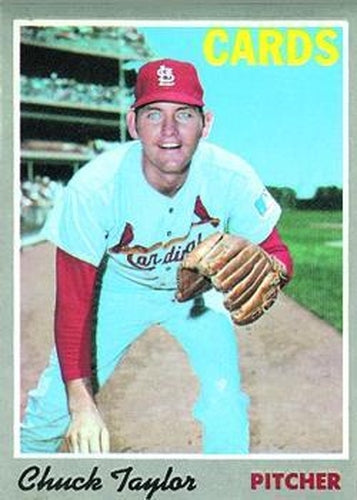 #119 Chuck Taylor - St. Louis Cardinals - 1970 Topps Baseball