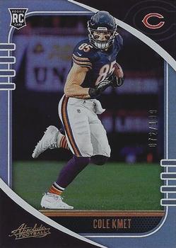 #119 Cole Kmet - Chicago Bears - 2020 Panini Absolute Football