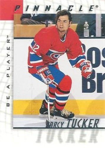 #119 Darcy Tucker - Montreal Canadiens - 1997-98 Pinnacle Be a Player Hockey