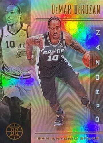 #119 DeMar DeRozan - San Antonio Spurs - 2019-20 Panini Illusions Basketball