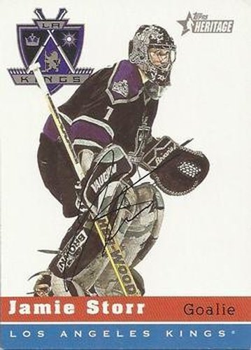 #119 Jamie Storr - Los Angeles Kings - 2000-01 Topps Heritage Hockey