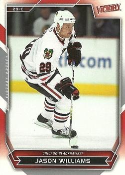 #119 Jason Williams - Chicago Blackhawks - 2007-08 Upper Deck Victory Hockey