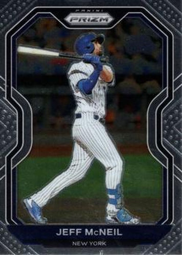 #119 Jeff McNeil - New York Mets - 2021 Panini Prizm Baseball