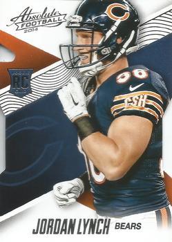 #119 Jordan Lynch - Chicago Bears - 2014 Panini Absolute - Retail Football