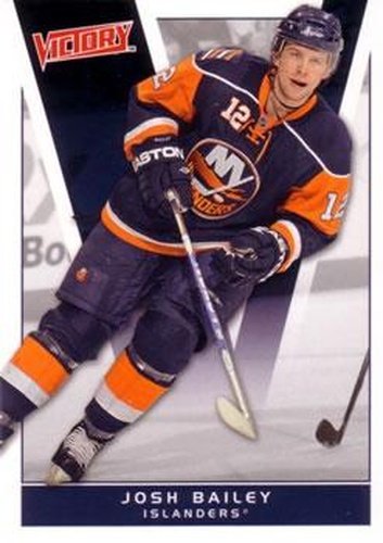 #119 Josh Bailey - New York Islanders - 2010-11 Upper Deck Victory Hockey
