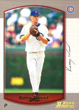 #119 Kerry Wood - Chicago Cubs - 2000 Bowman Baseball