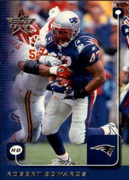 #119 Robert Edwards - New England Patriots - 1999 Leaf Rookies & Stars Football