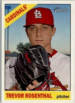 #119 Trevor Rosenthal - St. Louis Cardinals - 2015 Topps Heritage Baseball