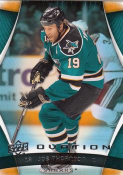 #119 Joe Thornton - San Jose Sharks - 2009-10 Upper Deck Ovation Hockey