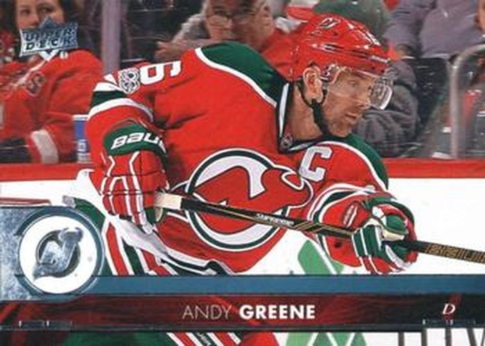 #119 Andy Greene - New Jersey Devils - 2017-18 Upper Deck Hockey