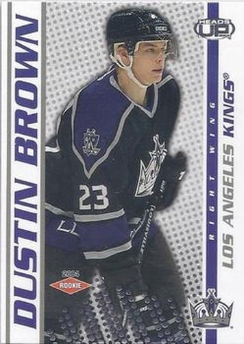 #119 Dustin Brown - Los Angeles Kings - 2003-04 Pacific Heads Up Hockey