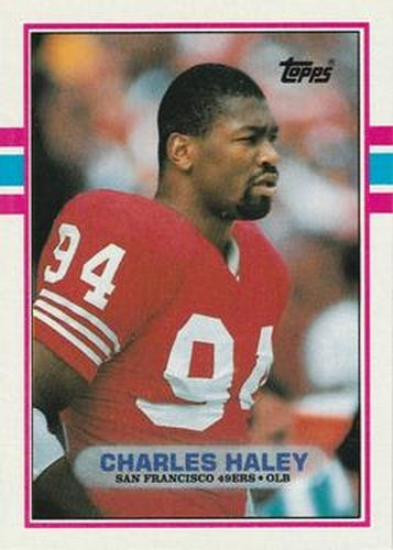 #11 Charles Haley - San Francisco 49ers - 1989 Topps Football