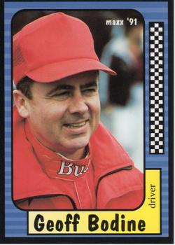 #11 Geoff Bodine - Junior Johnson & Associates - 1991 Maxx Racing