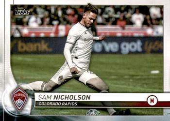 #11 Sam Nicholson - Colorado Rapids - 2020 Topps MLS Soccer