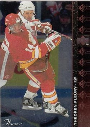 #SP-11 Theoren Fleury - Calgary Flames - 1994-95 Upper Deck Hockey - SP