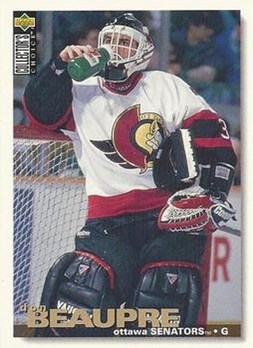 #11 Don Beaupre - Ottawa Senators - 1995-96 Collector's Choice Hockey