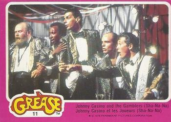 #11 Johnny Casino and the Gamblers Sha-Na-Na - 1978 O-Pee-Chee Grease