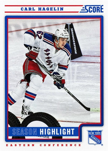 #11 Carl Hagelin - New York Rangers - 2012-13 Score Hockey