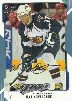#11 Ilya Kovalchuk - Atlanta Thrashers - 2008-09 Upper Deck MVP Hockey