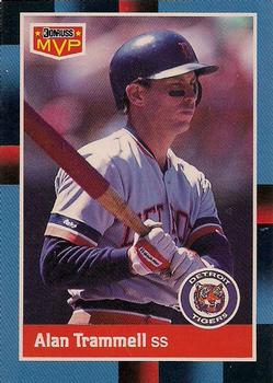 #BC-11 Alan Trammell - Detroit Tigers - 1988 Donruss Baseball - Bonus MVP's