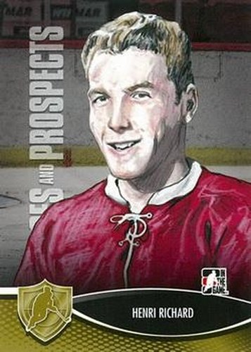 #11 Henri Richard - Montreal Nationals - 2012-13 In The Game Heroes and Prospects Hockey