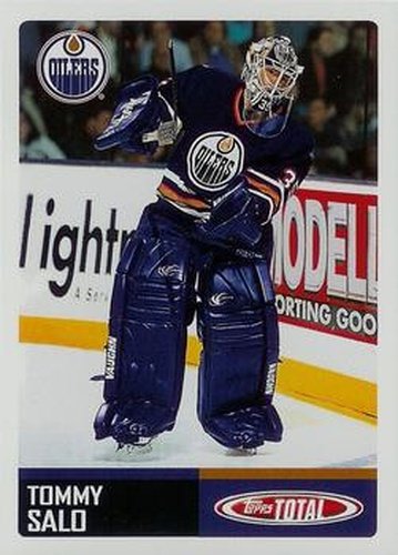 #TTC11 Tommy Salo - Edmonton Oilers - 2002-03 Topps Total Hockey - Team Checklists