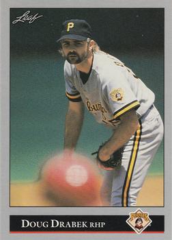 #11 Doug Drabek - Pittsburgh Pirates - 1992 Leaf Baseball
