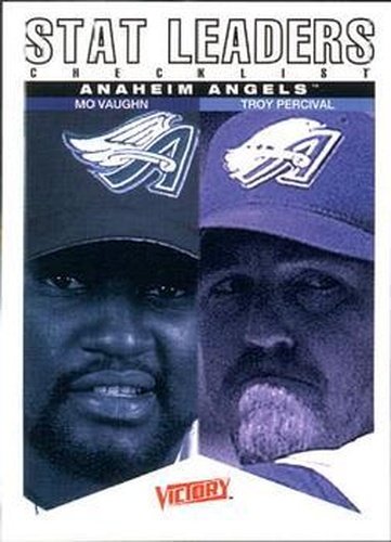 #11 Mo Vaughn / Troy Percival - Anaheim Angels - 2000 Upper Deck Victory Baseball