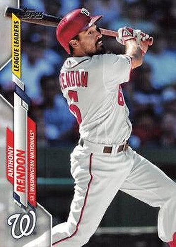 #11 Anthony Rendon - Washington Nationals - 2020 Topps Baseball
