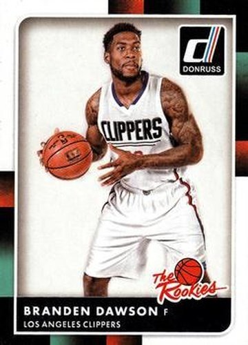 #11 Branden Dawson - Los Angeles Clippers - 2015-16 Donruss - The Rookies Basketball