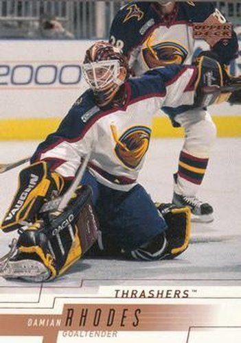 #11 Damian Rhodes - Atlanta Thrashers - 2000-01 Upper Deck Hockey