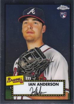 #11 Ian Anderson - Atlanta Braves - 2021 Topps Chrome Platinum Anniversary Baseball