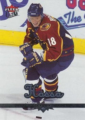 #11 Marian Hossa - Atlanta Thrashers - 2005-06 Ultra Hockey