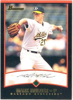 #11 Mark Mulder - Oakland Athletics - 2001 Bowman Baseball
