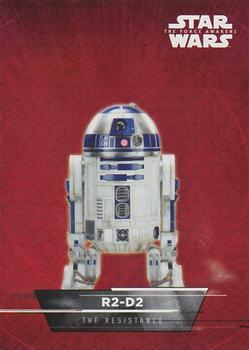 #11 R2-D2 - 2015 Topps Star Wars The Force Awakens - Stickers