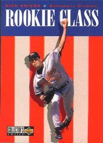 #11 Rick Krivda - Baltimore Orioles - 1996 Collector's Choice Baseball