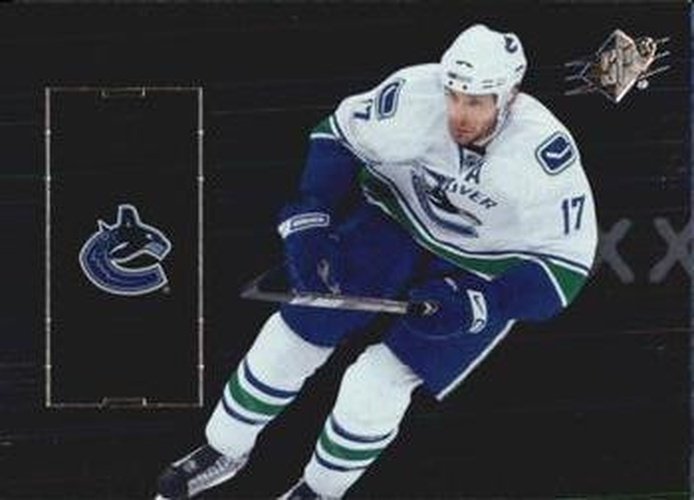 #11 Ryan Kesler - Vancouver Canucks - 2009-10 SPx Hockey