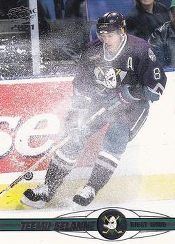#11 Teemu Selanne - Anaheim Mighty Ducks - 2000-01 Pacific Hockey