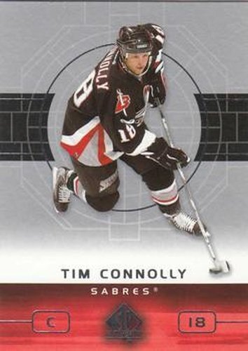#11 Tim Connolly - Buffalo Sabres - 2002-03 SP Authentic Hockey