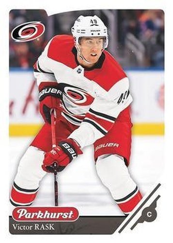#11 Victor Rask - Carolina Hurricanes - 2018-19 Parkhurst Hockey