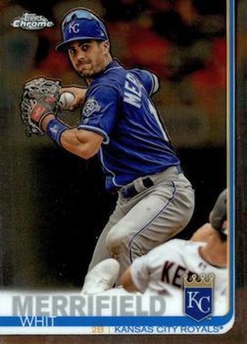 #11 Whit Merrifield - Kansas City Royals - 2019 Topps Chrome Baseball