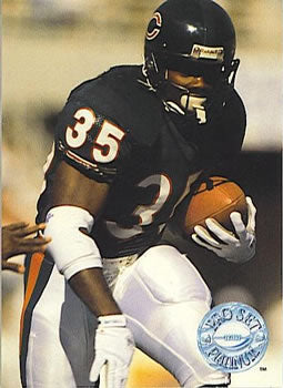 #11 Neal Anderson - Chicago Bears - 1991 Pro Set Platinum Football