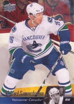 #11 Mikael Samuelsson - Vancouver Canucks - 2010-11 Upper Deck Hockey