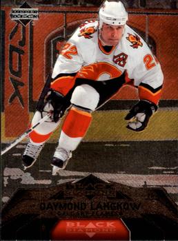 #11 Daymond Langkow - Calgary Flames - 2007-08 Upper Deck Black Diamond Hockey