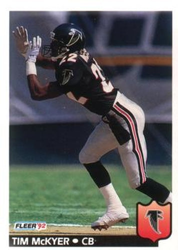 #11 Tim McKyer - Atlanta Falcons - 1992 Fleer Football