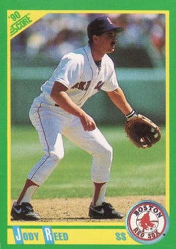 #11 Jody Reed - Boston Red Sox - 1990 Score Baseball