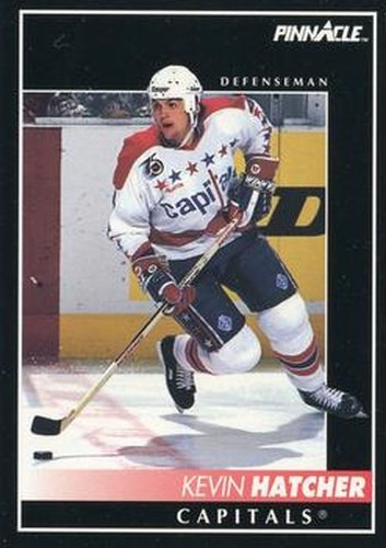 #11 Kevin Hatcher - Washington Capitals - 1992-93 Pinnacle Canadian Hockey