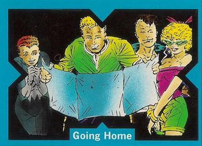 #11 Going Home - 1991 Marvel Comic Images X-Force
